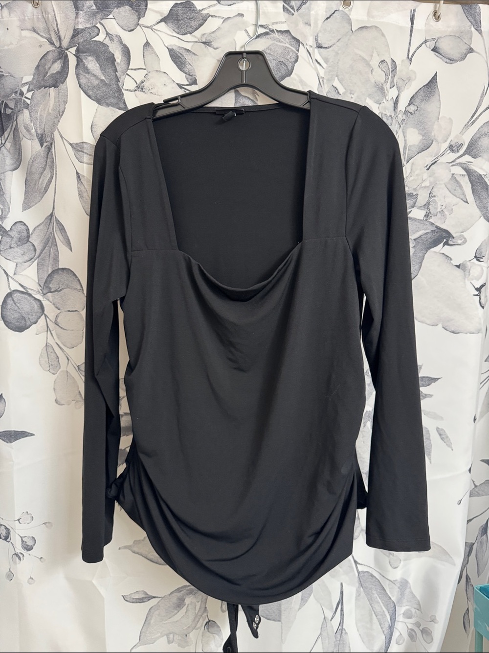 torrid Black Long-Sleeve bodysuit size 0